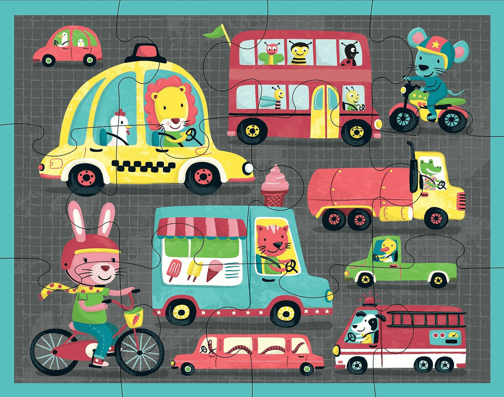 On the Road Pouch Puzzle - Mudpuppy