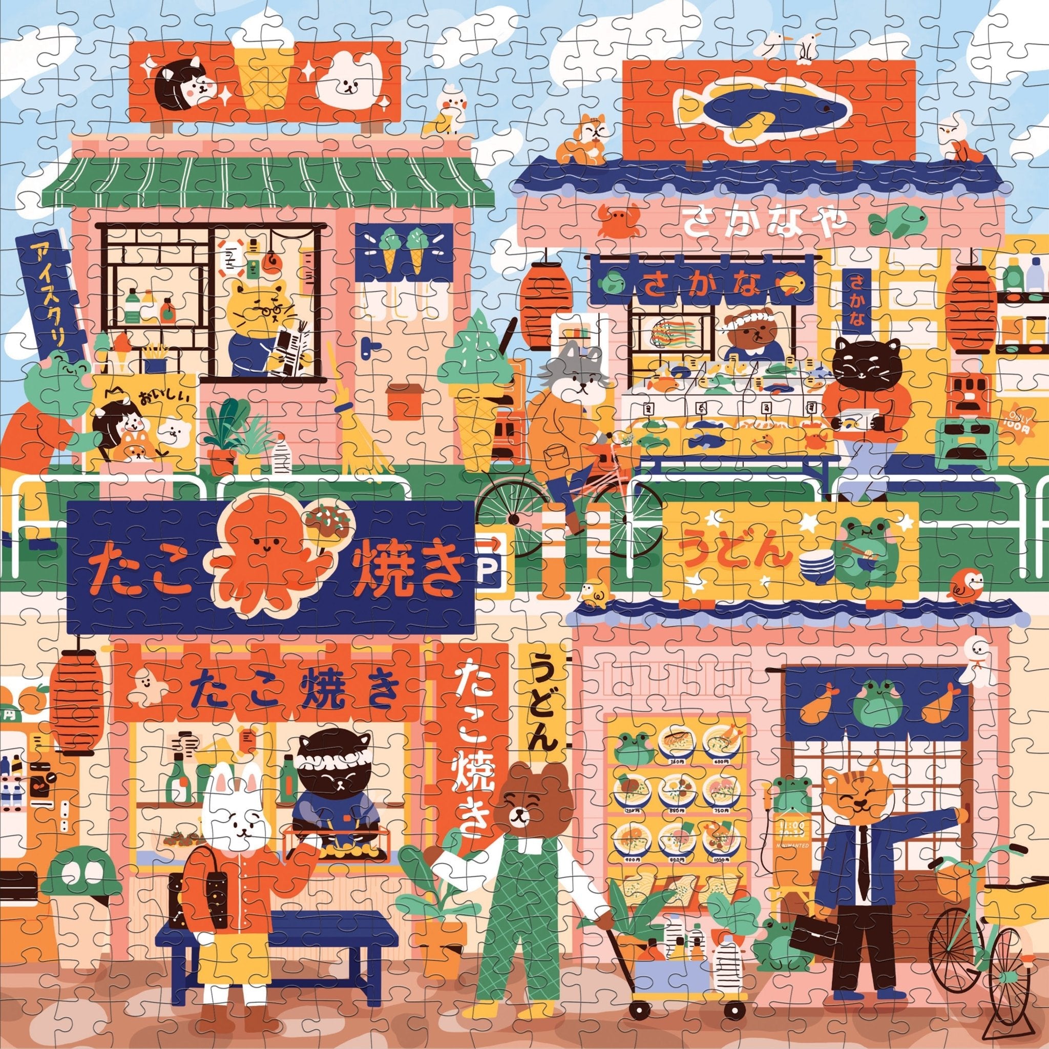 Open for Business 500 Piece Family Puzzle - Mudpuppy