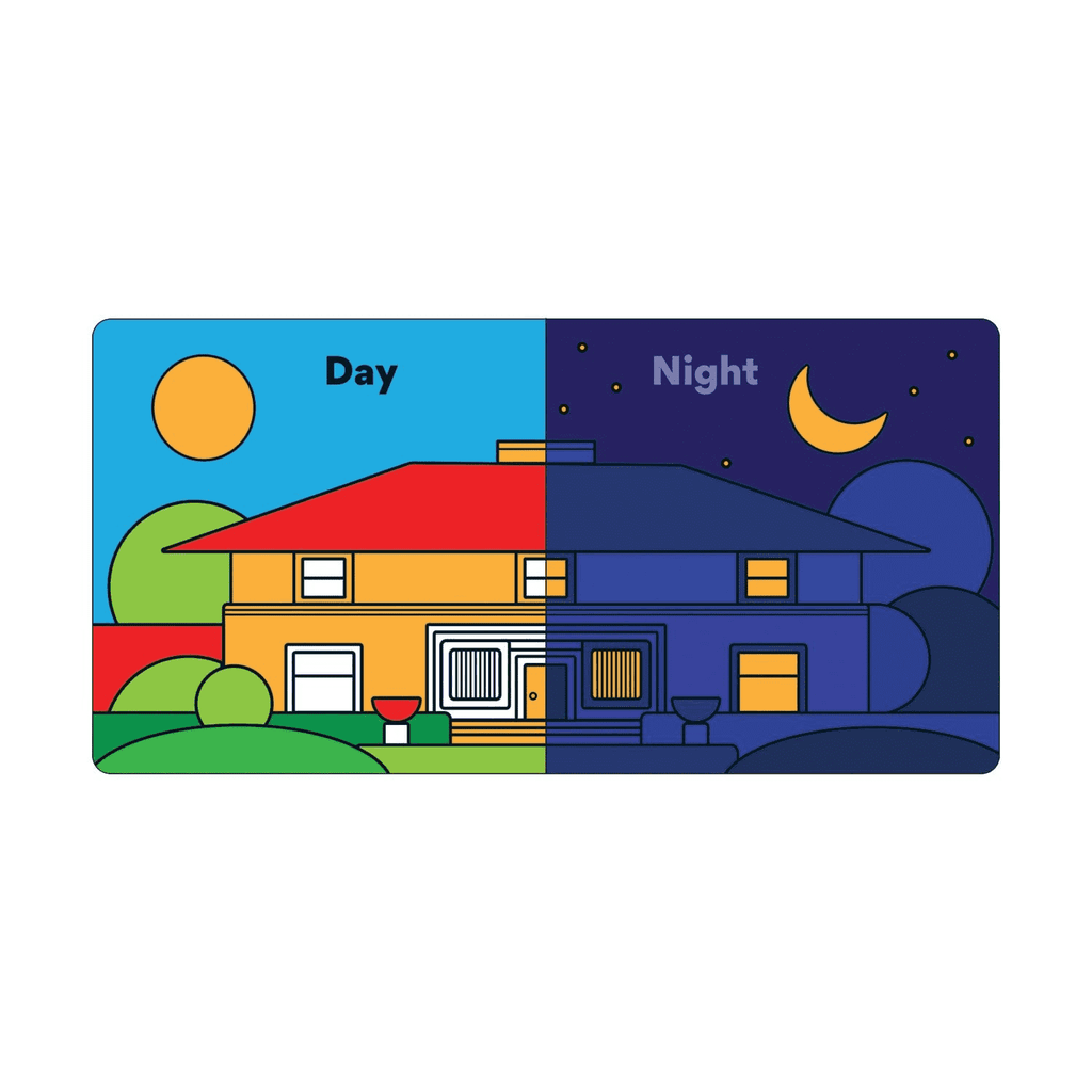 Opposites With Frank Lloyd Wright Board Book - Mudpuppy