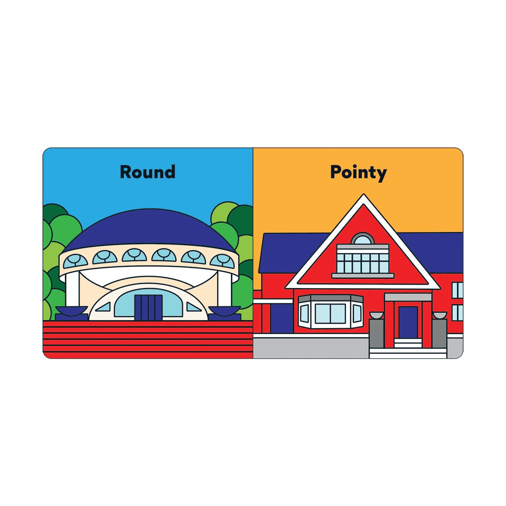 Opposites With Frank Lloyd Wright Board Book - Mudpuppy