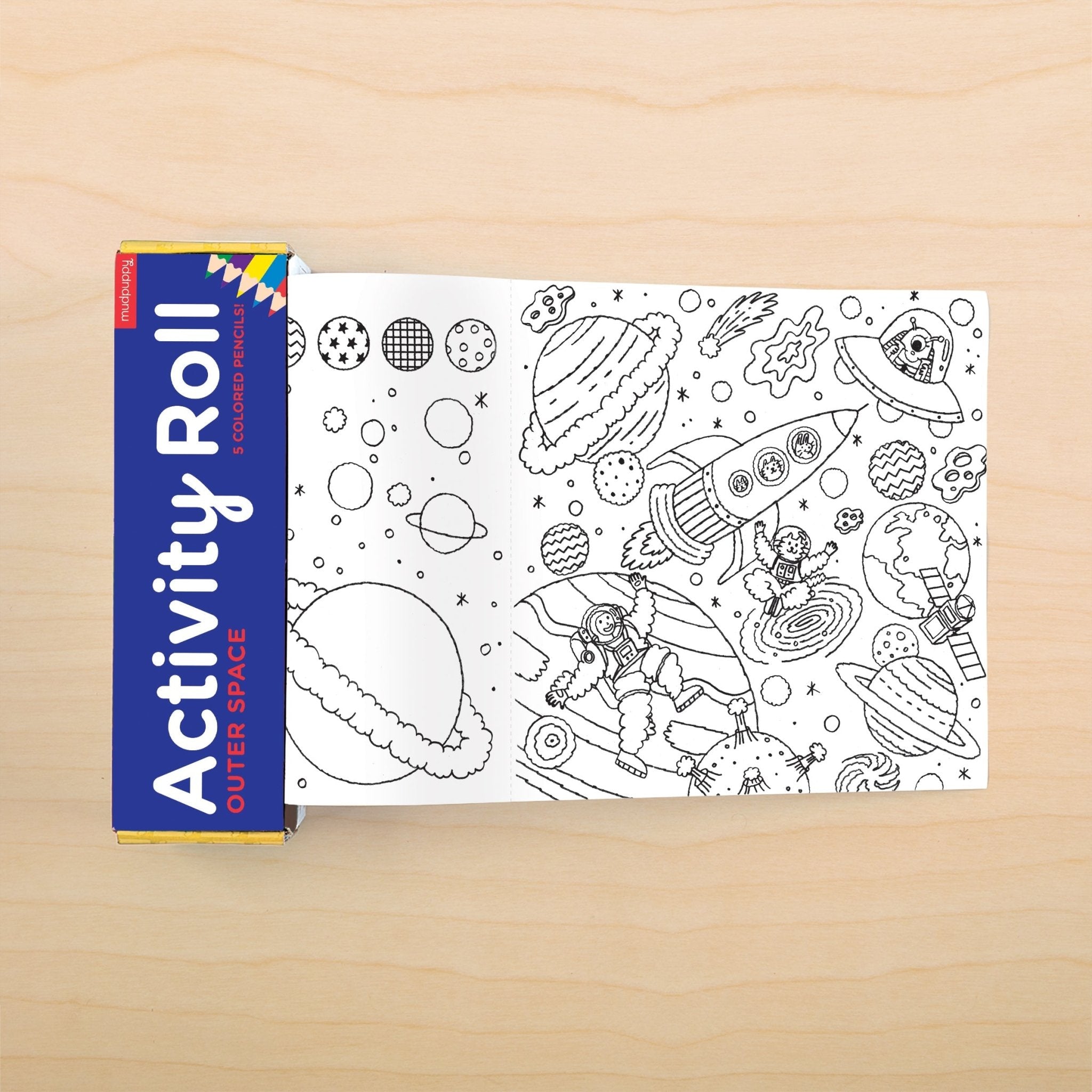 Outer Space Activity Roll - Mudpuppy