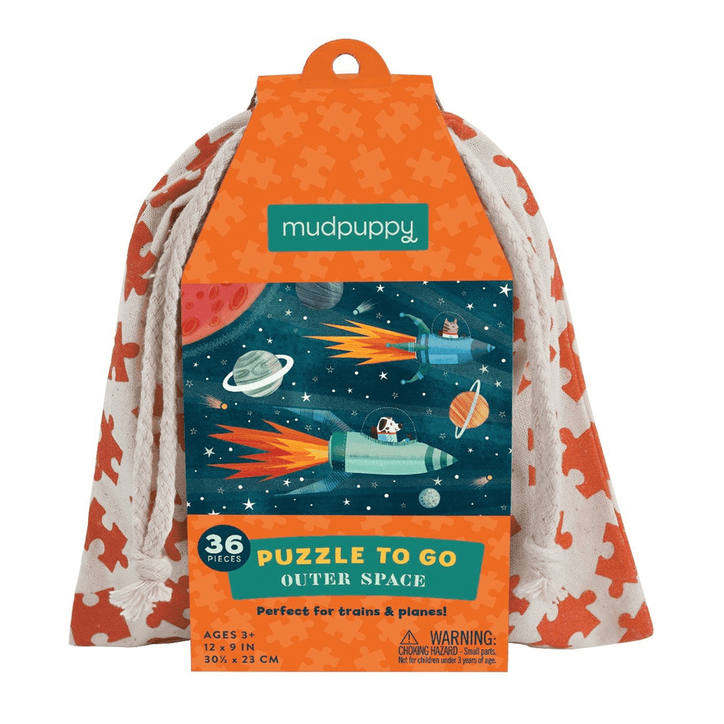 Outer Space Puzzle To Go - Mudpuppy