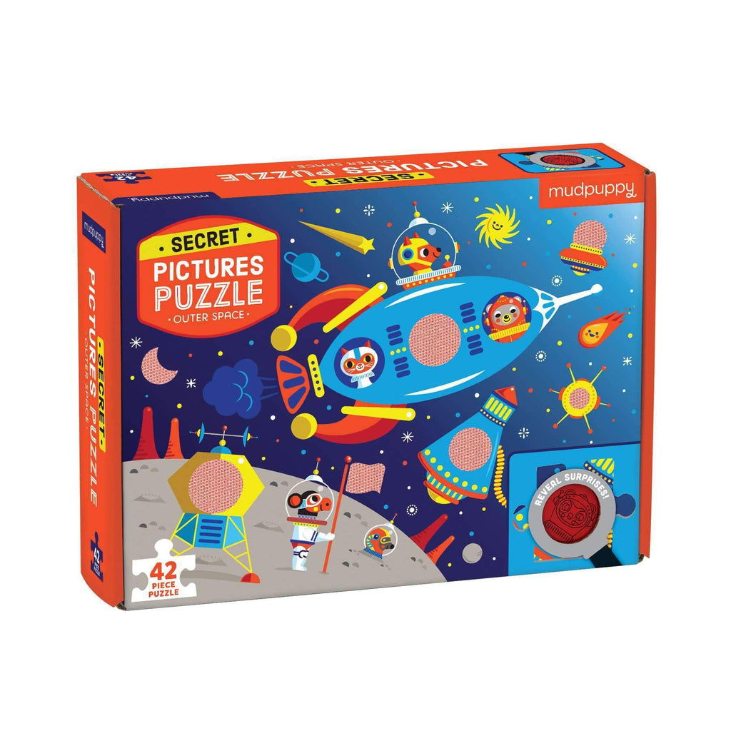 Outer Space Secret Picture Puzzle - Mudpuppy