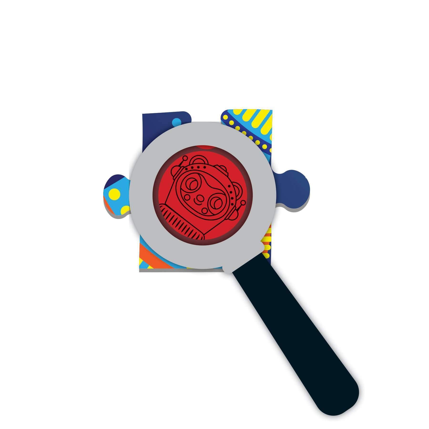 Outer Space Secret Picture Puzzle - Mudpuppy