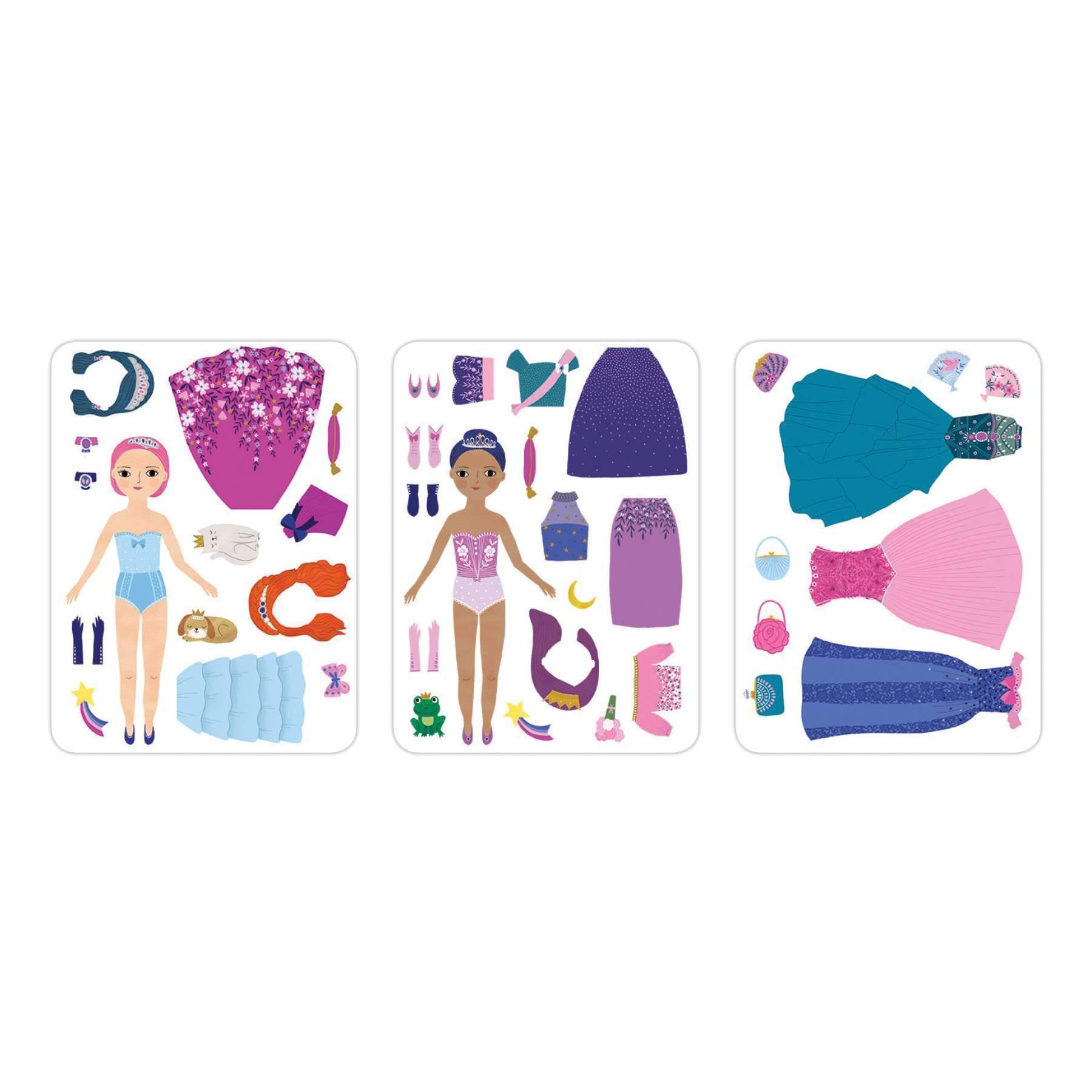 disney princess magnetic dress up Magic Combine dozens of magnetic handmade ankle boots 6 Best Shoe Colors Child  Size:4(110cm)