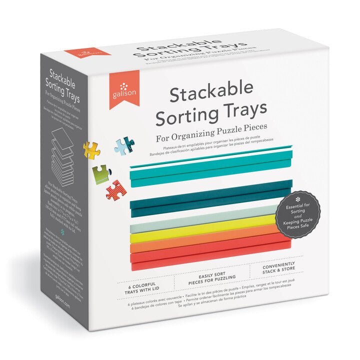 Puzzle Sorting Trays - Mudpuppy