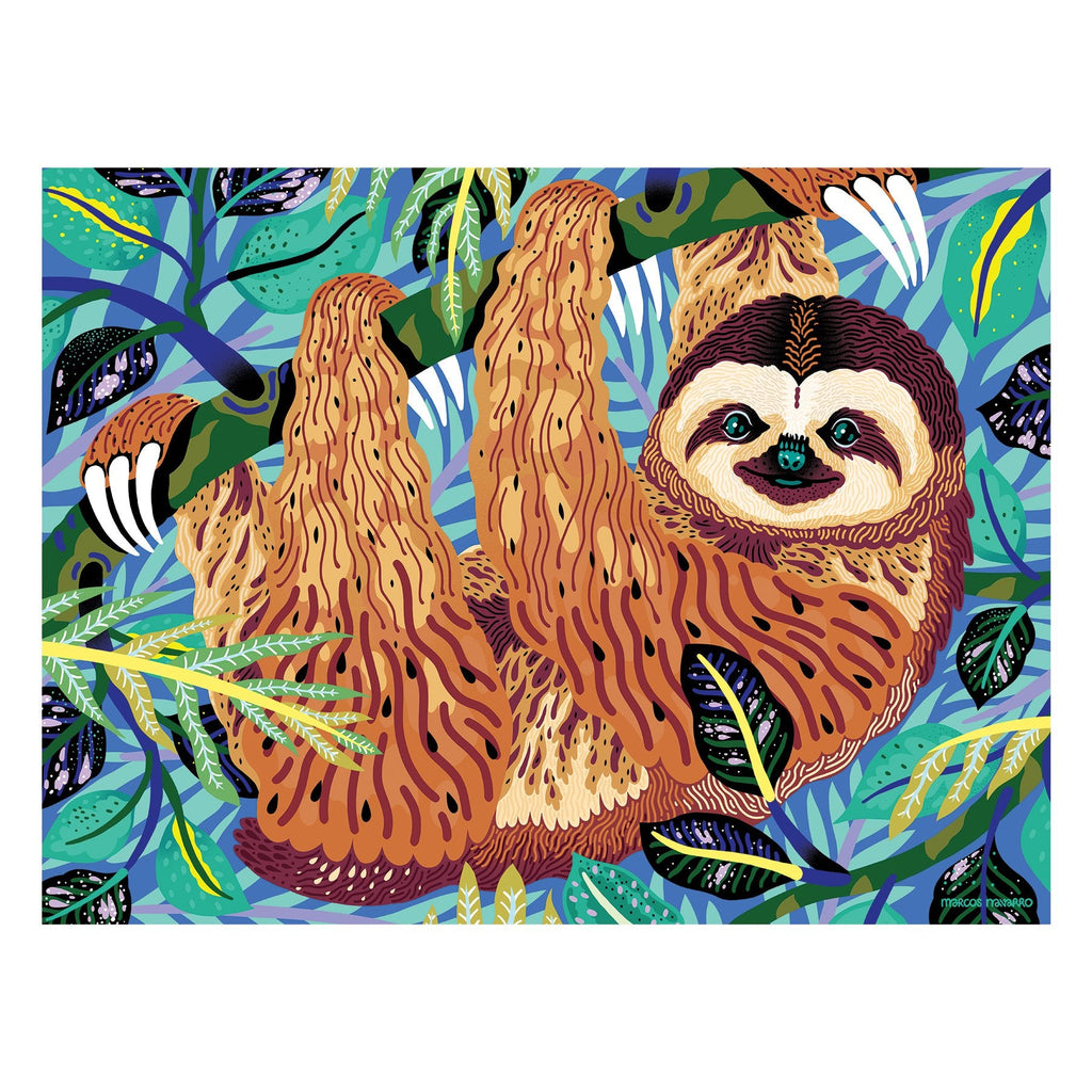 Pygmy Sloth Endangered Species 300 Piece Puzzle - Mudpuppy