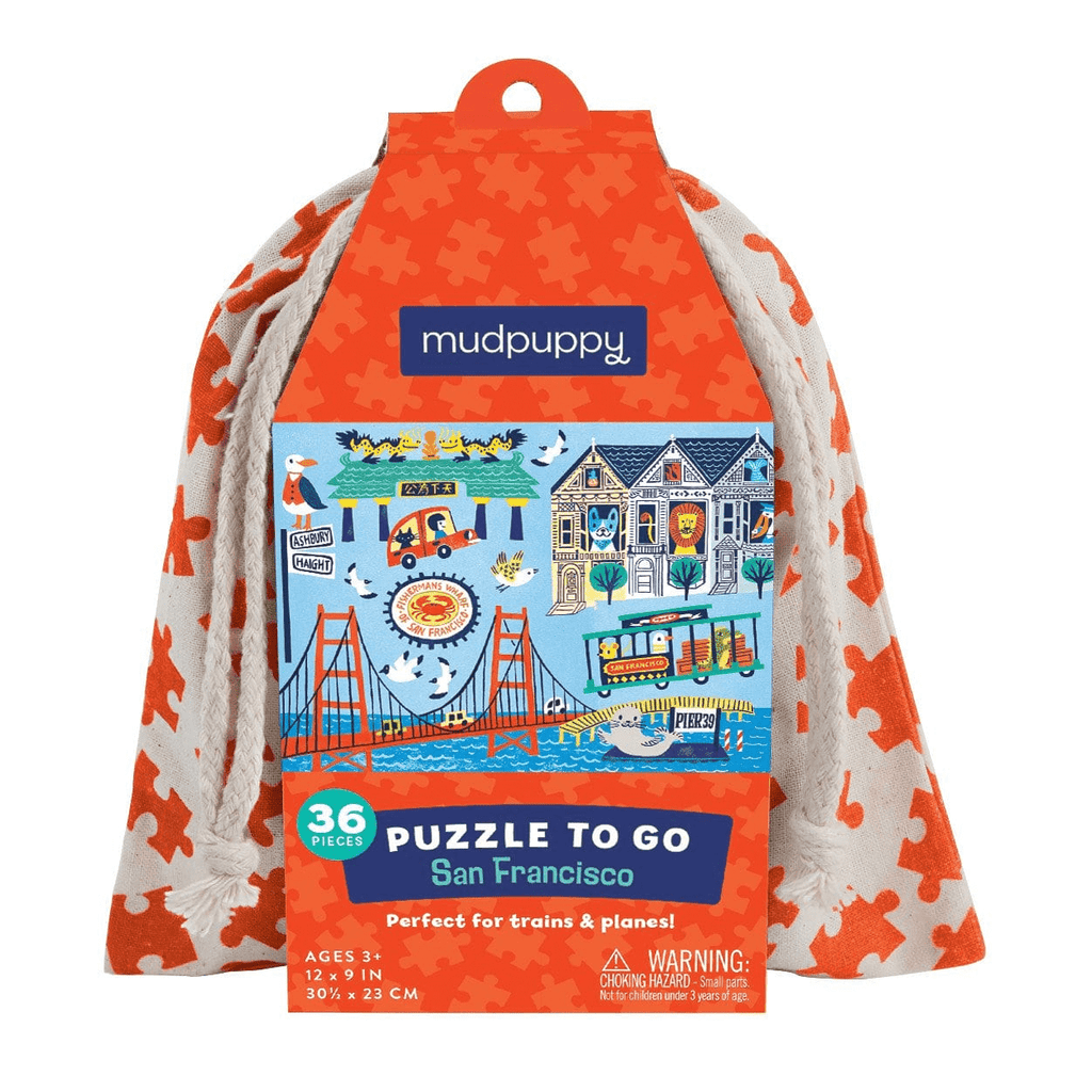 San Francisco Puzzle To Go - Mudpuppy