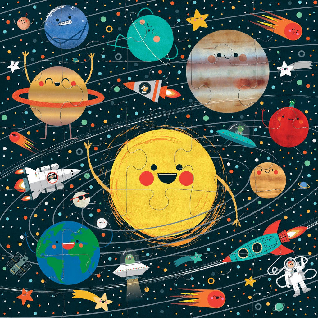 Solar System Jumbo Puzzle - Mudpuppy