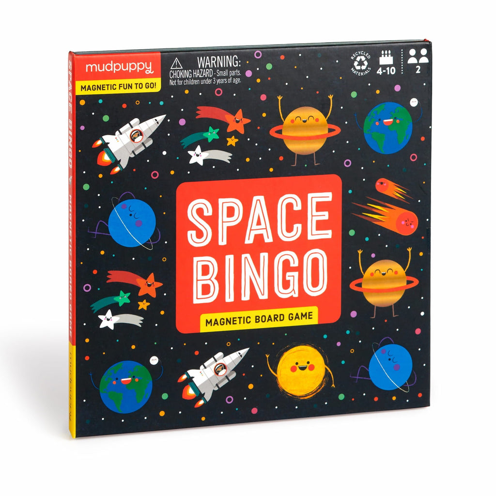 Space Bingo Magnetic Board Game - Mudpuppy