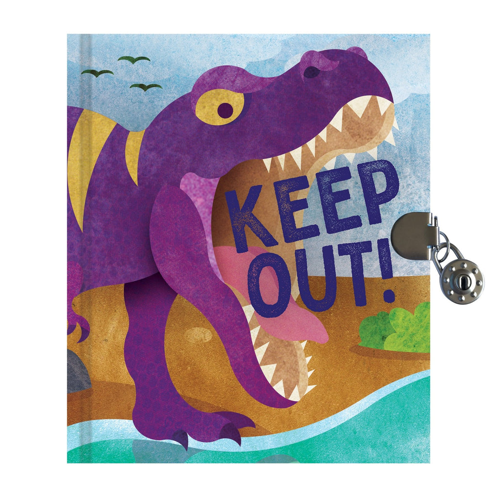 T-Rex Locked Diary - Mudpuppy