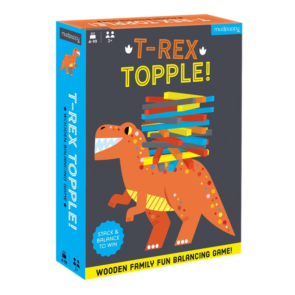 T-Rex Topple! Balancing Game - Mudpuppy