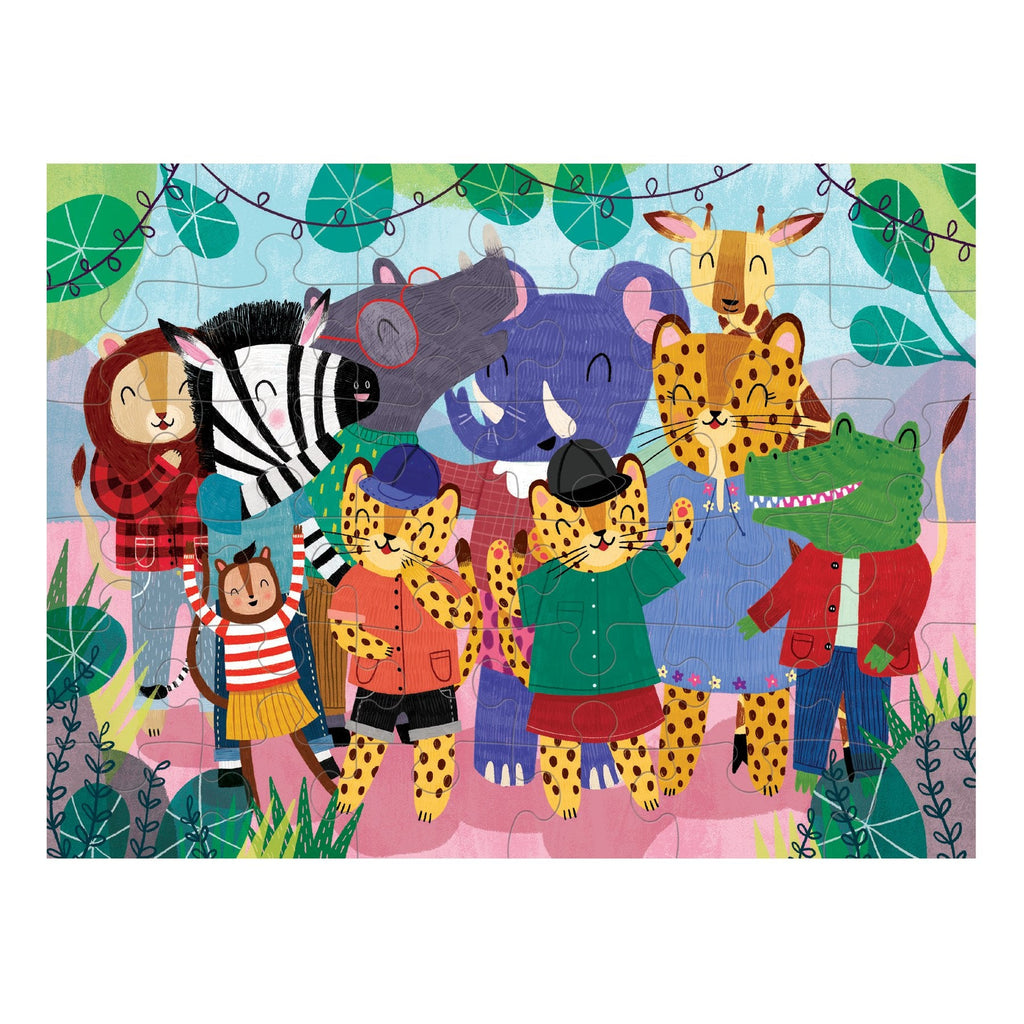The Wild Bunch Puzzle to Go - Mudpuppy