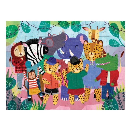 The Wild Bunch Puzzle to Go - Mudpuppy