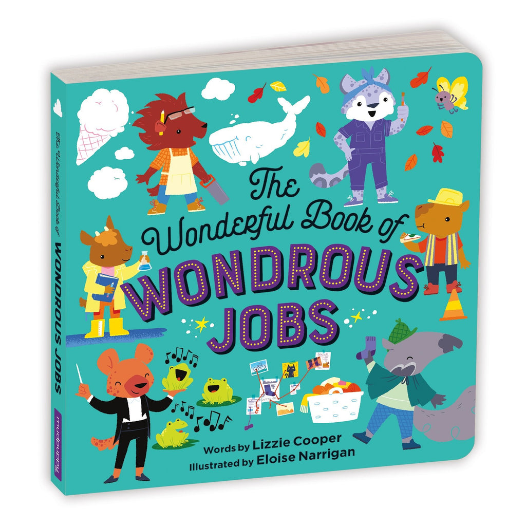 The Wonderful Book of Wondrous Jobs Board Book - Mudpuppy
