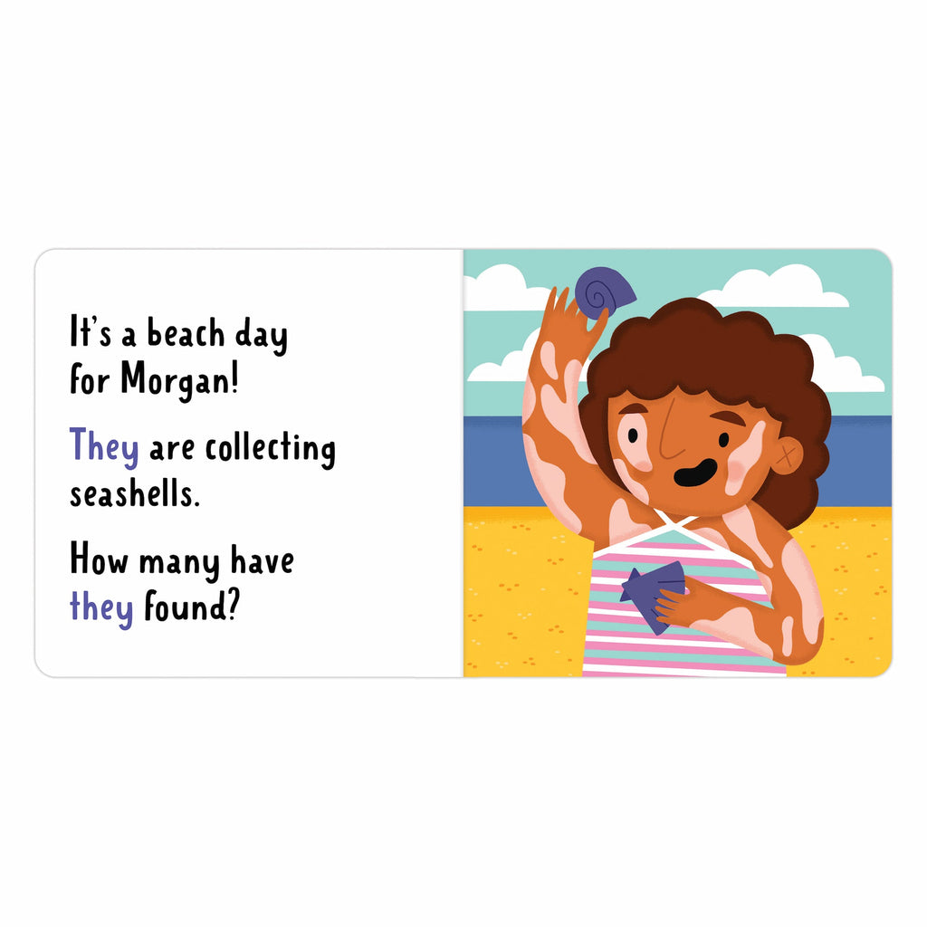 They, He, She: Words for You and Me Board Book - Mudpuppy