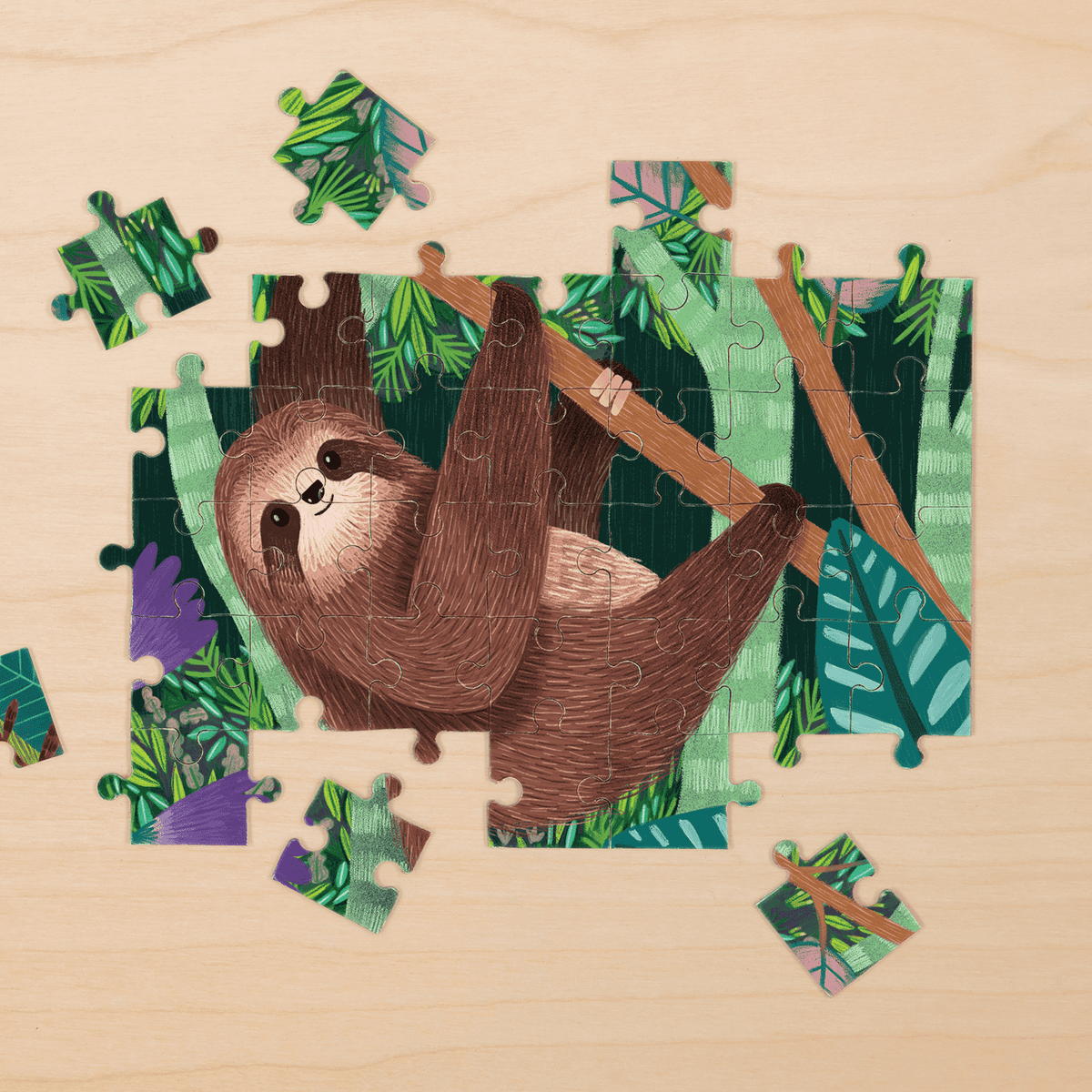 three-toed-sloth-mini-puzzle-