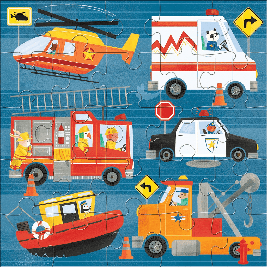 To The Rescue Jumbo Puzzle - Mudpuppy