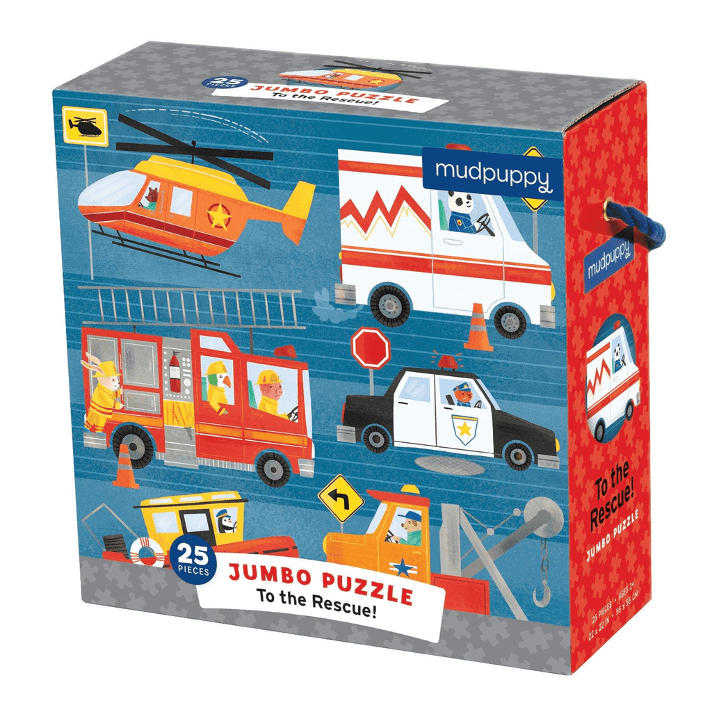 To The Rescue Jumbo Puzzle - Mudpuppy