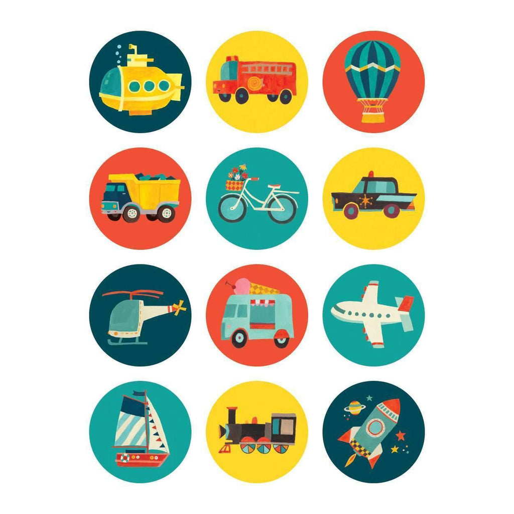 Transportation Mini Memory Match Game - Mudpuppy