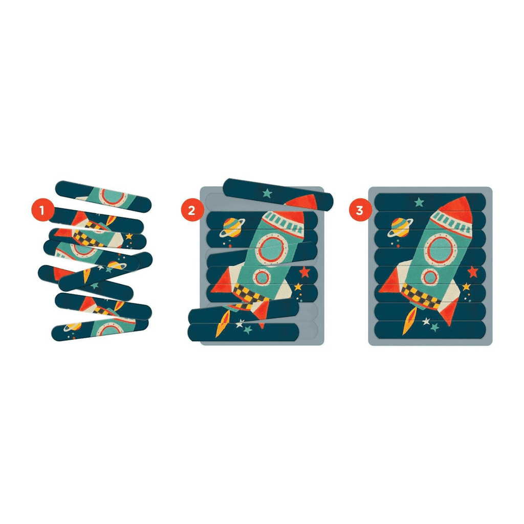 Transportation Puzzle Sticks - Mudpuppy