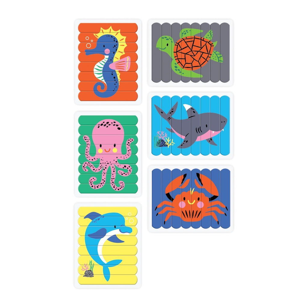 Under the Sea Puzzle Sticks - Mudpuppy