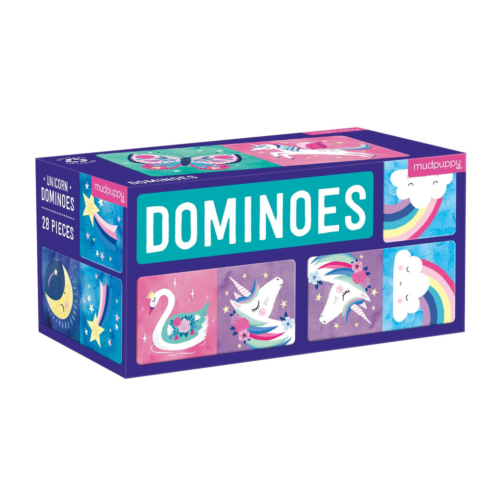 Unicorn Dominoes - Mudpuppy