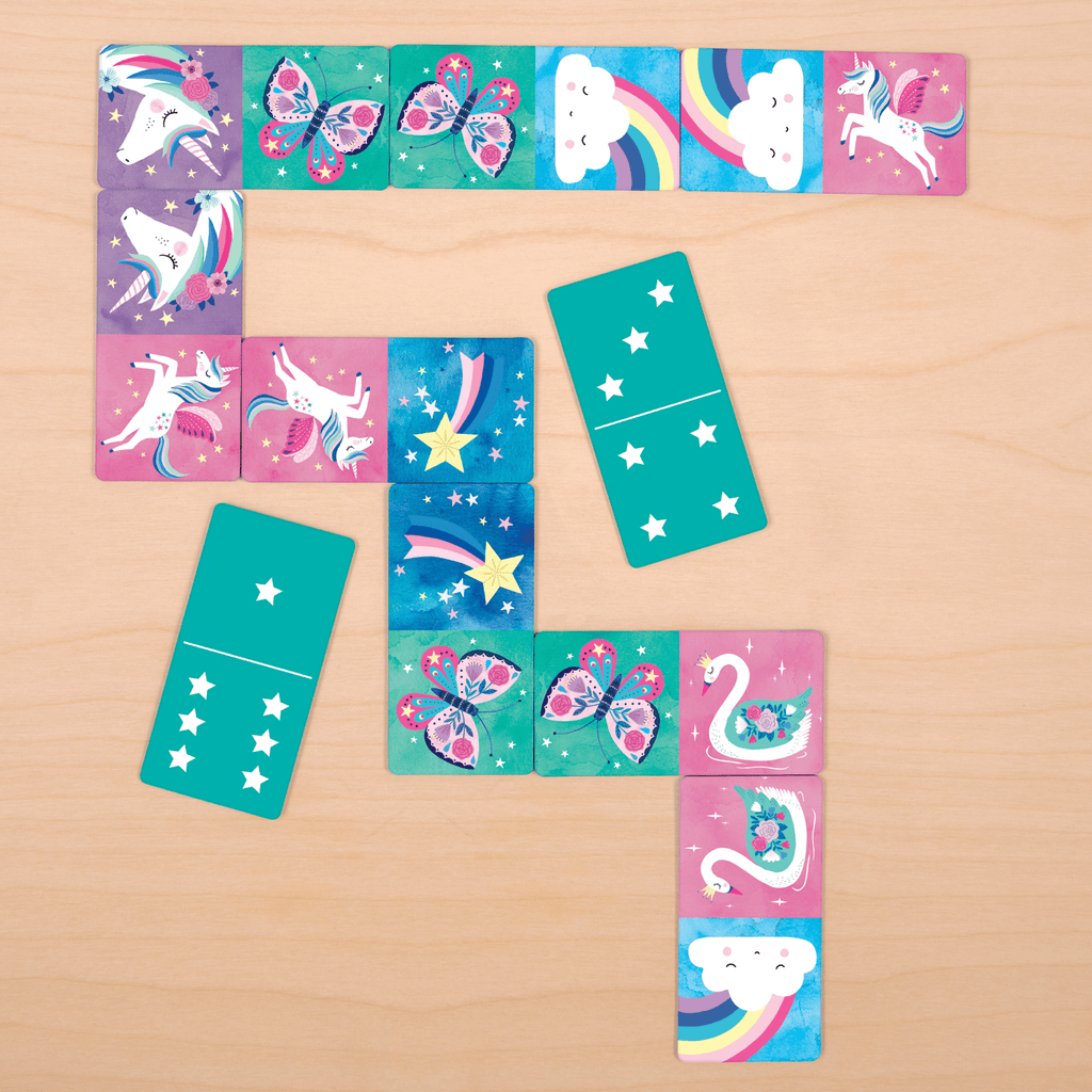 Unicorn Dominoes - Mudpuppy