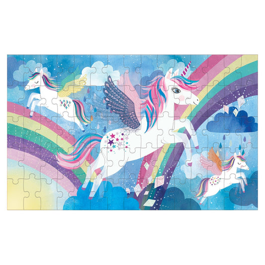 Unicorn Magic 75 Piece Lenticular Puzzle - Mudpuppy