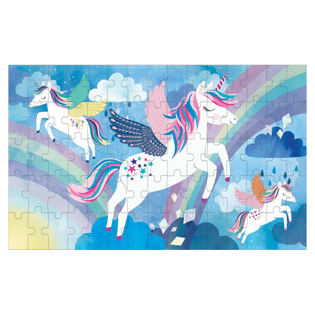 Unicorn Magic 75 Piece Lenticular Puzzle - Mudpuppy