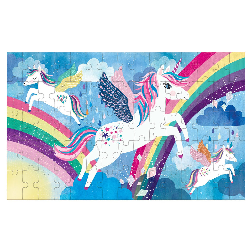 Unicorn Magic 75 Piece Lenticular Puzzle - Mudpuppy