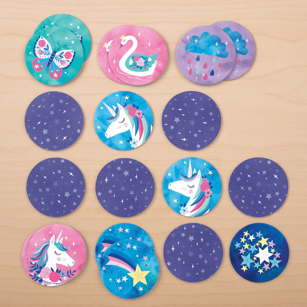 Unicorn Magic Mini Memory Match Game - Mudpuppy