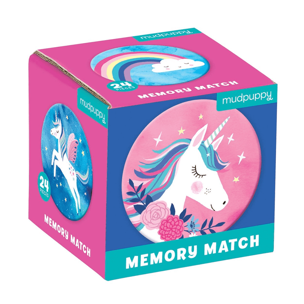 Unicorn Magic Mini Memory Match Game - Mudpuppy