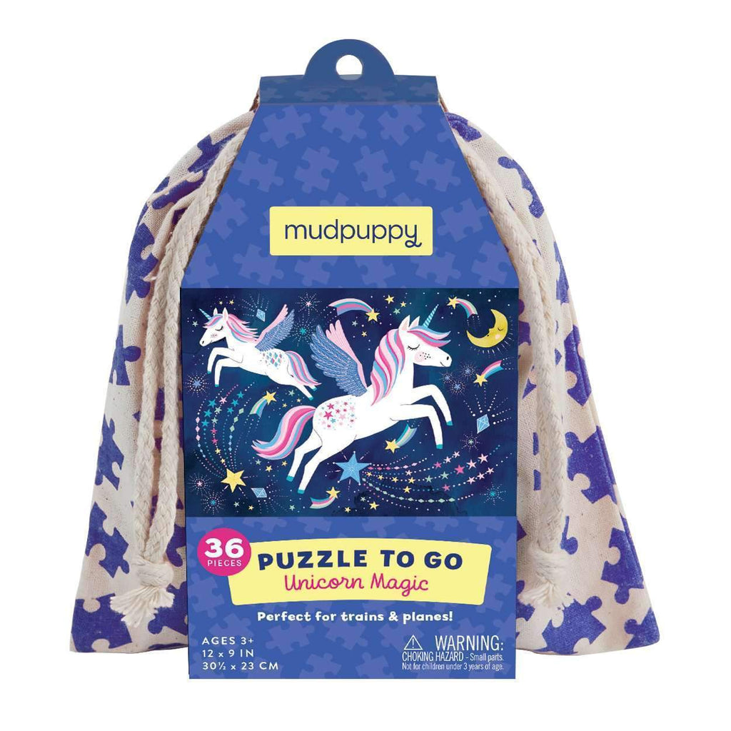 Unicorn Magic Puzzle To Go - Mudpuppy