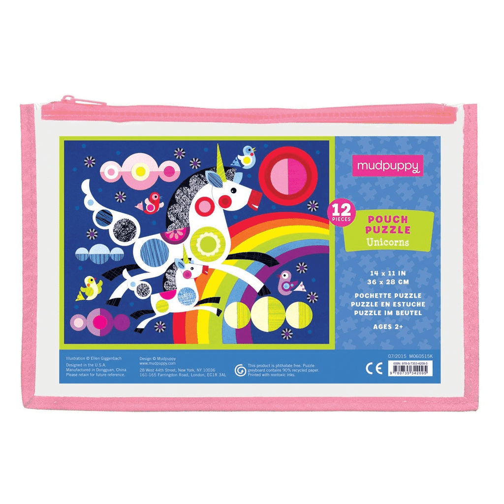 Unicorns Pouch Puzzle - Mudpuppy