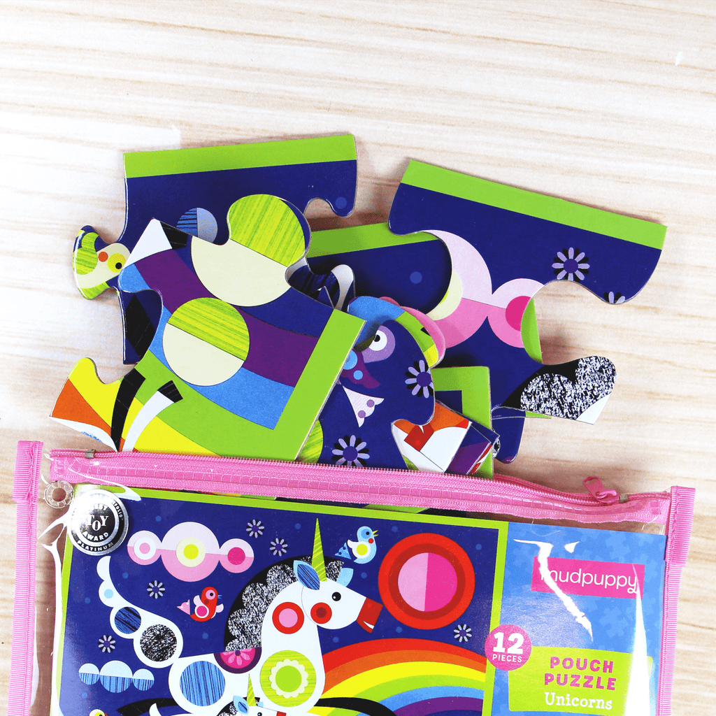 Unicorns Pouch Puzzle - Mudpuppy