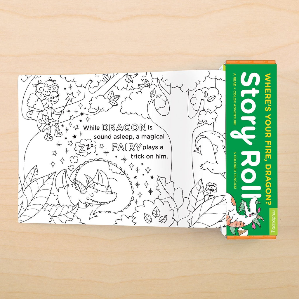 Where's Your Fire, Dragon? Story Roll - Mudpuppy