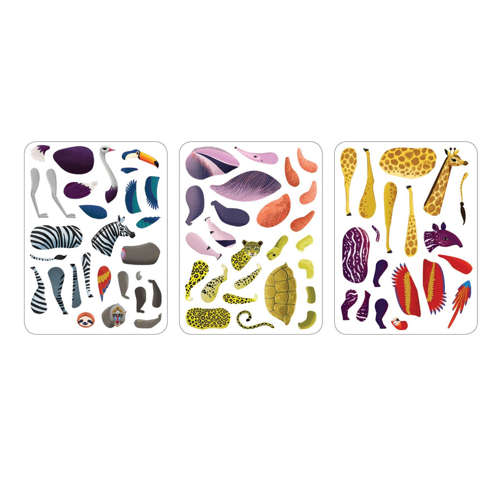 Wild Mix-Up Magnetic Build-It - Mudpuppy