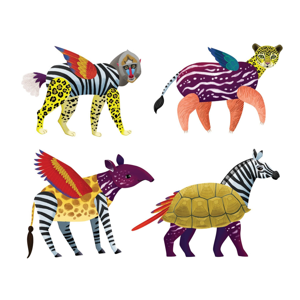 Wild Mix-Up Magnetic Build-It - Mudpuppy