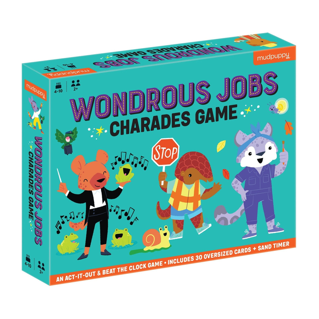 Wondrous Jobs Charades Game - Mudpuppy