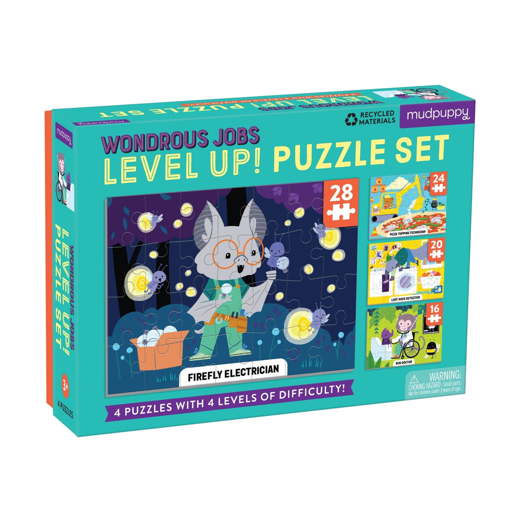 Wondrous Jobs Level Up! Puzzle Set - Mudpuppy